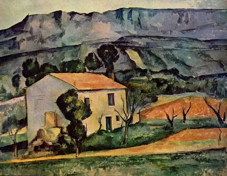 Paul Cezanne House in Provence oil painting picture